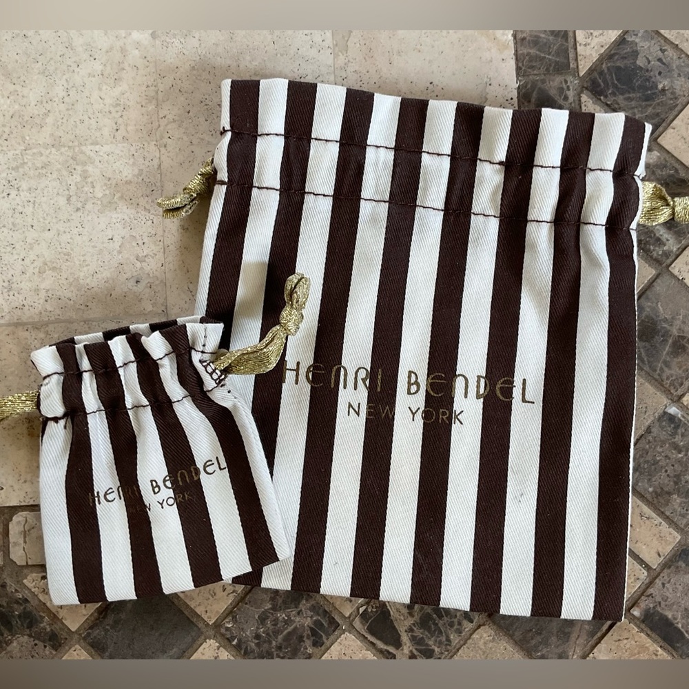 Henri Bendel jewelry pouches